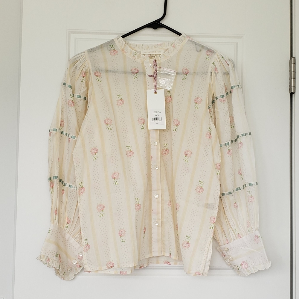 LoveShackFancy Rochelle Top FRNRO
